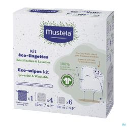 Mustela Ch Mon 1er Kit Eco Lingettes 10