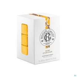 Roger&gallet Bois Orange Boite 3 Savons 100g
