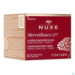 Nuxe Merveillance Lift Cr Conc.nuit Corr.rid. 50ml