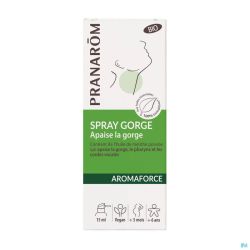 Aromaforce Bio Spray Gorge Apaisant 15ml