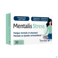 Mentalis Stress Caps 30