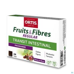 Ortis Fruits & Fibres Regular Cubes 24