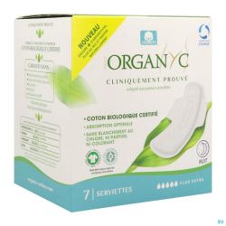 Organyc Serviettes Extra Nuit Bio Coton 7