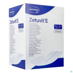 Zetuvit E 10x10cm St. 25 P/s