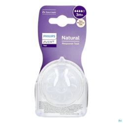 Philips Avent Natural 3.0 Tetine 3m+ T4 1