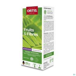 Ortis Fruits & Fibres Action Douce Sirop 250ml