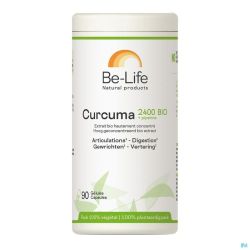 Curcuma 2400 + Piperine Be Life Pot Caps 90