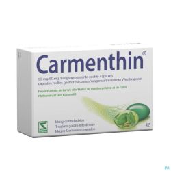 Carmenthin® 42 capsules molles gastroresist.