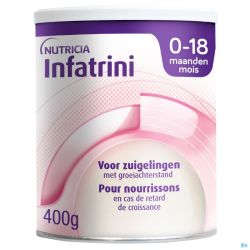 Infatrini Lait En Poudre Pour Nourrisson En Cas De Retard De Croissance 400g