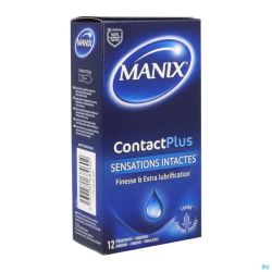 Manix Contact Plus Preservatifs 12