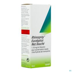 Rhinospray+eucal.nez Bouche 1,18mg/ml Spr Nas.10ml