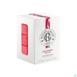 Roger&gallet Gingembre Rouge Boite 3 Savons 100g