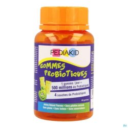 Pediakid Gommes Probiotiques Gommes A Macher 60