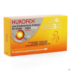 Nurofen Enfant 60mg Suppo 10x60mg