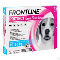 Frontline Protect Spot On Sol Chien 10-20kg Pipet3