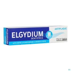 Elgydium Dentifrice A/plaque Tube 75ml