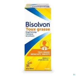 Bisolvon Sir 1 X 200ml 8mg/5ml