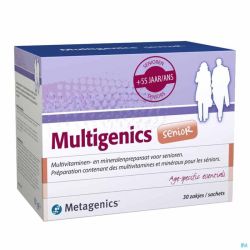 Multigenics Senior Pdr Sach 30 7287 Metagenics