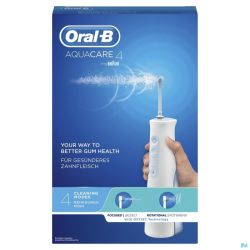 Oral-b Aquacare 4 Irrigateur Portable