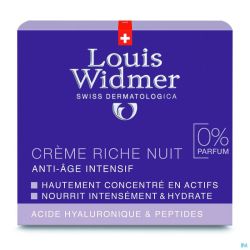 Widmer Aai Creme Riche Nuit N/parf Pot 50ml