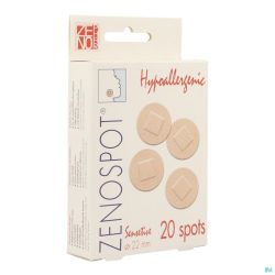 Zenospot 22mm 20 Sensitive Pansement