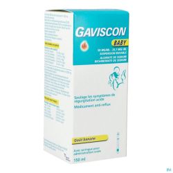 Gaviscon Baby Suspension Buvable 150ml