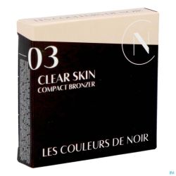 Les Couleurs De Noir Clear Skin Comp.bronzer03 Br.