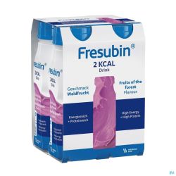 Fresubin 2kcal Drink Fruit Foret Fl 4x200ml