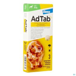 Adtab 450mg Chien >11kg-22kg Comp A Croquer 3