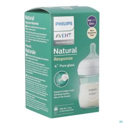 Philips Avent Natural 3.0 Biberon Verre 120ml