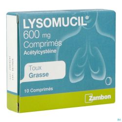 Lysomucil 600 Comp 10 X 600mg