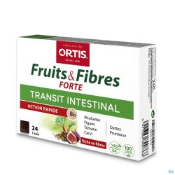 Ortis Fruits & Fibres Forte Cubes 24