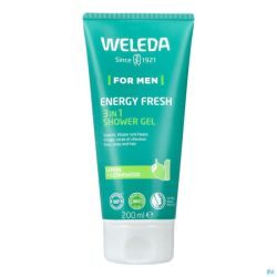 Weleda Men Energy Fresh 3en1 Gel Douche Tube 200ml