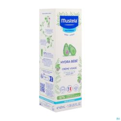 Mustela Bb Hydra Creme Visage Nf Tube 40ml