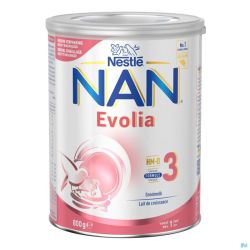 Nestlé NAN Evolia 3 Lait de Croissance Bébé 1+ 800g