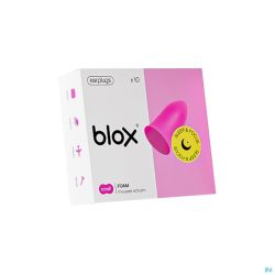 Blox Sleep Mousse Small Rose 5 Paires