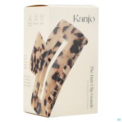 Kanjo The Hair Clip Grande 02 Sandstone Tortoise