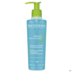 Bioderma Sebium Gel Moussant 200ml