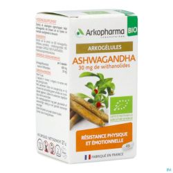 Arkogelules Ashwagandha Bio Caps 45