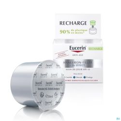 Eucerin Hyaluron-fillerx3 Soin Jour Ip15 Rech.50ml