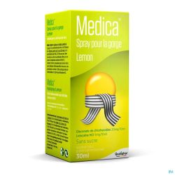 Medica Spray Pour La Gorge Lemon 30ml