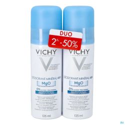 Vichy Deo Mineral Aero 48h Duo 2x125ml