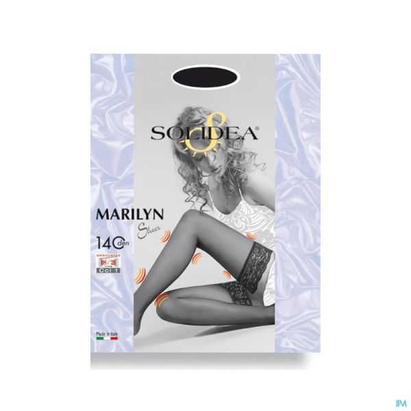 Solidea Bas Marilyn 140 Sheer Visone 4-l