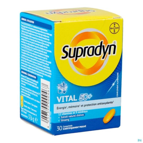 Supradyn Vital 50+ Comp Pell. 30