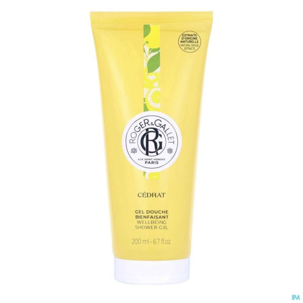 Roger&gallet Cedrat Gel Douche 200ml