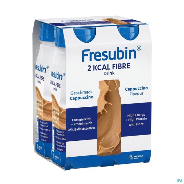 Fresubin 2kcal Fibre Drink Cappuccino Fl 4x200ml