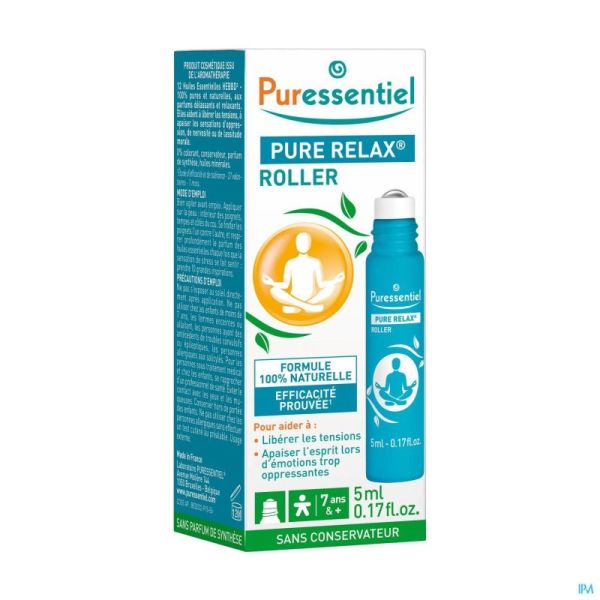 Puressentiel Pure Relax Roller Stress 12hle Ess5ml