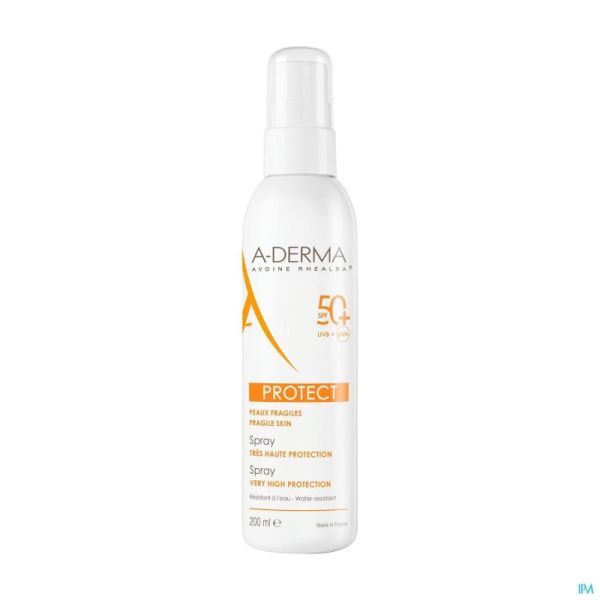 Aderma Protect Spray Spf50+ 200ml