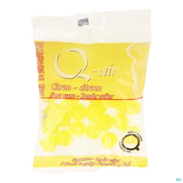 Q-air Citron Sans Sucre Past 85g