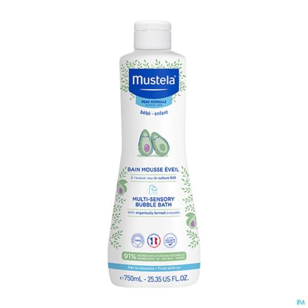 Mustela Pn Bain Mousse Eveil Fl 750ml